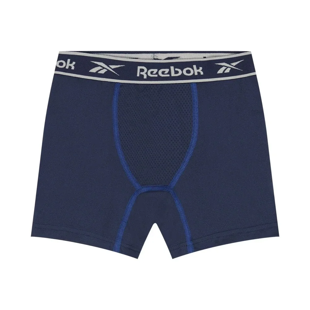 Reebok Boys 5-Pack Performance Boxer Brief Size XL 16/18 Blue Black Camo